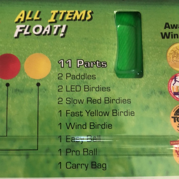 NWT JAZZMINTON DELUXE PRO PK ULTIMATE PADDLE GAME - Picture 4 of 5